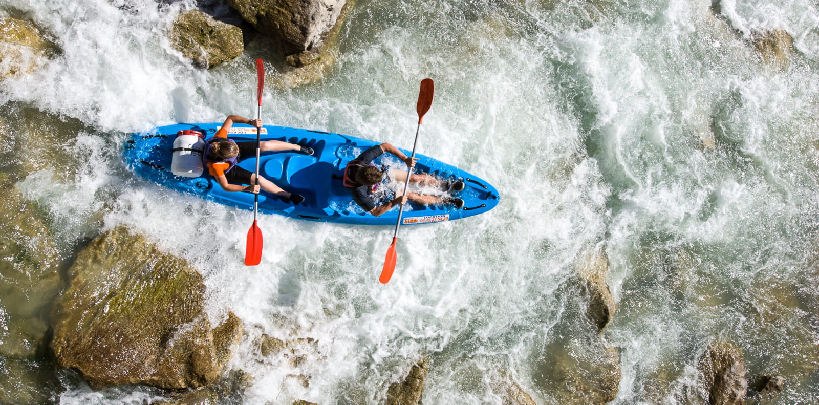 La Drôme, destination eau - Canoë-kayak sur la rivière Drôme