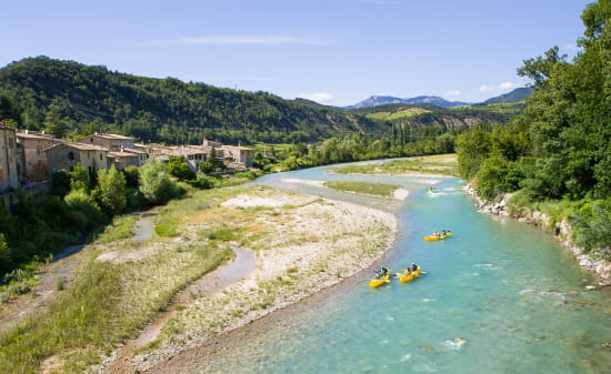Canoë-kayak sur la rivière Drôme - incontournable