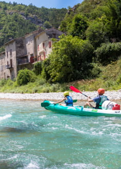 La Drôme, destination eau - canoë sur la rivière Drôme