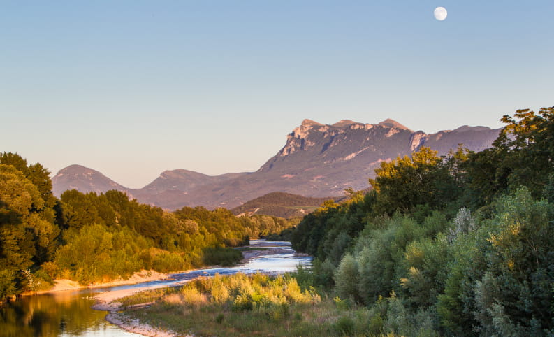 Rivière Drôme et les Trois Becs - Top des spots nature de la Drôme