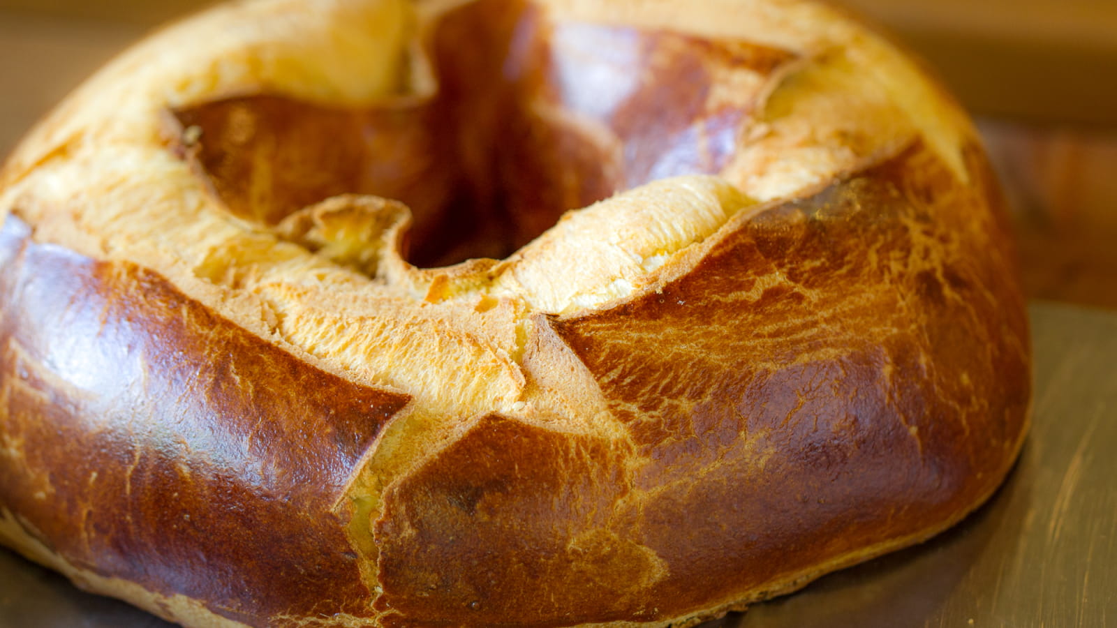 La pogne, brioche de Romans, sur la Vallée de l'Isère