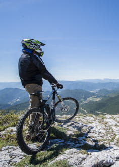 VTT de descente au col de Rousset - Top des spots nature de la Drôme