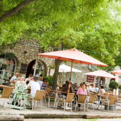 Terrasse de restaurant