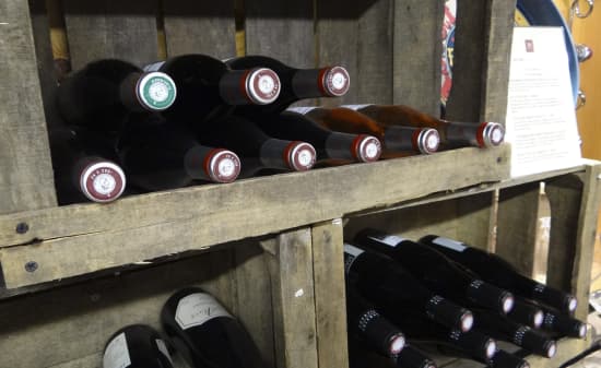 Bouteilles de vin