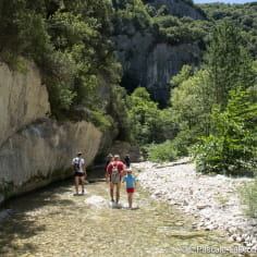 Accompagnateur de randonnée aquatique dans la Drôme