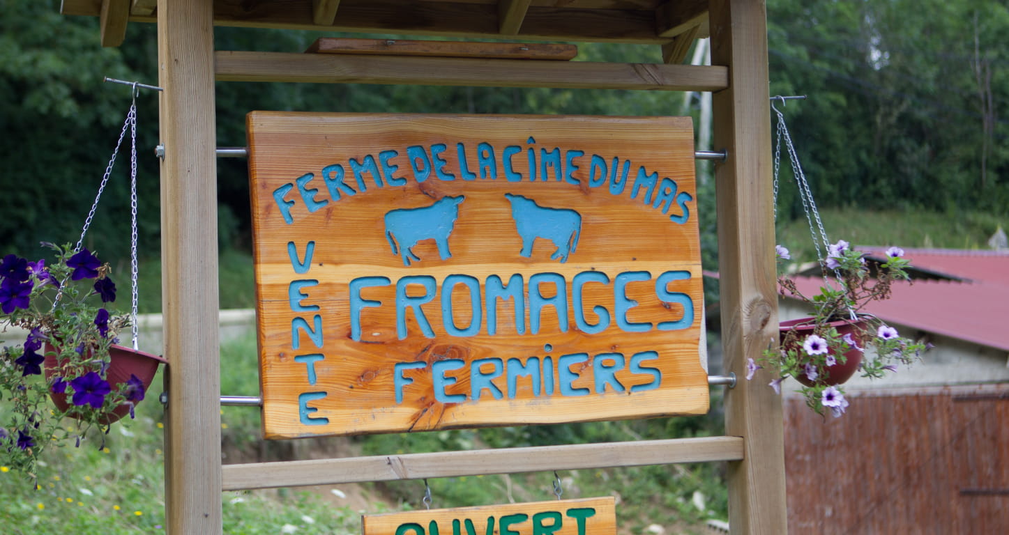 Vente à la ferme de la Cime du Mas dans la Drôme