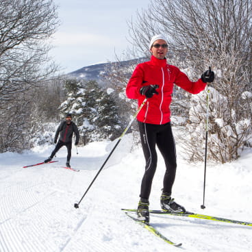Skieurs de fond - Vassieux-en-Vercors - Drôme