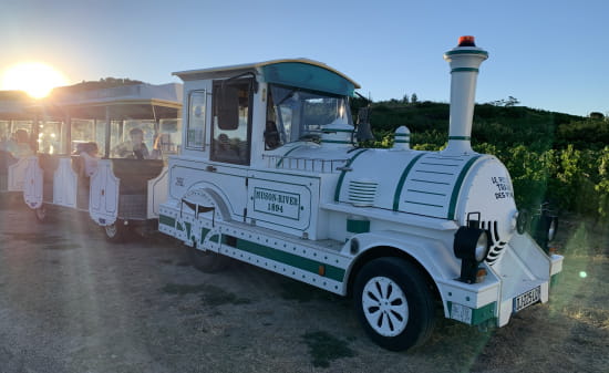 Petit train des vignes à Tain l'Hermitage dans la Drôme
