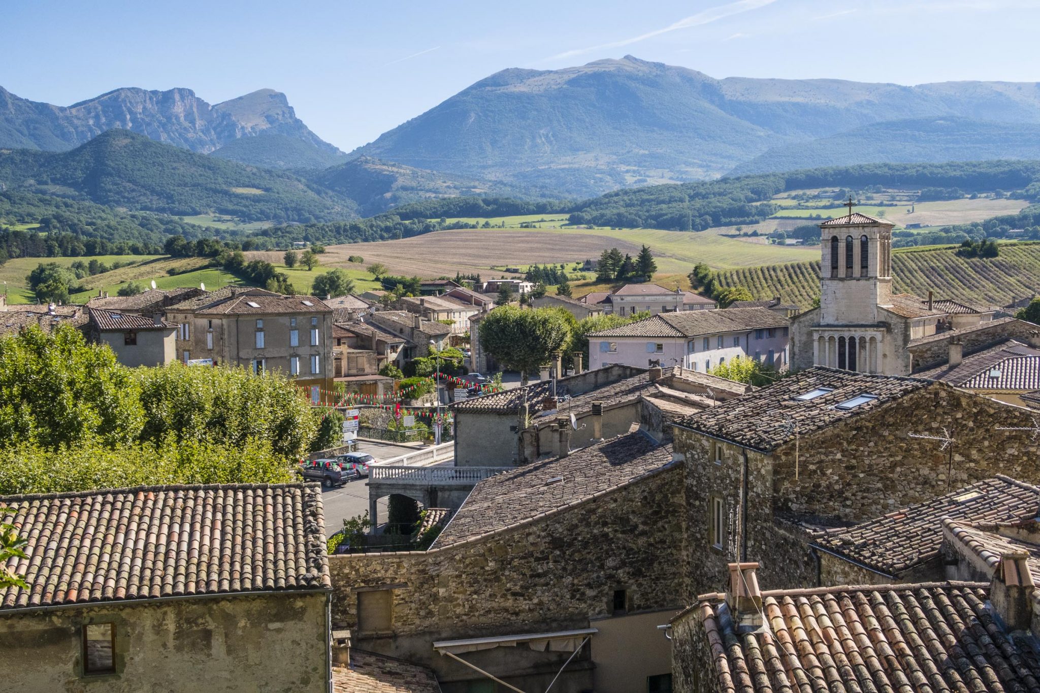 Bourdeaux - vue générale 