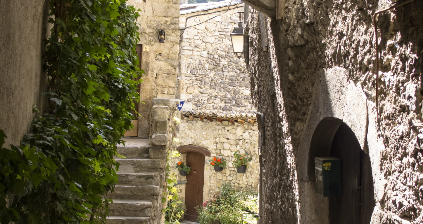 Châtillon-en-Diois - village de la Drôme