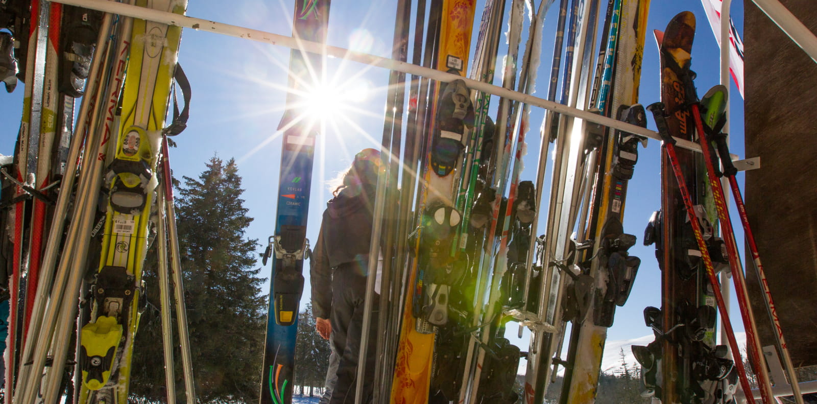 Râtelier ski -