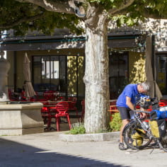Halte cyclo à saou