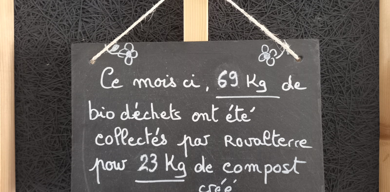 Exemple de collecte de biodéchets dans un restaurant (par Rovalterre)