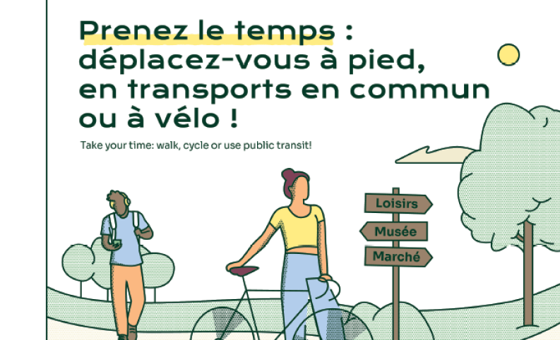 affiche mobilite durable
