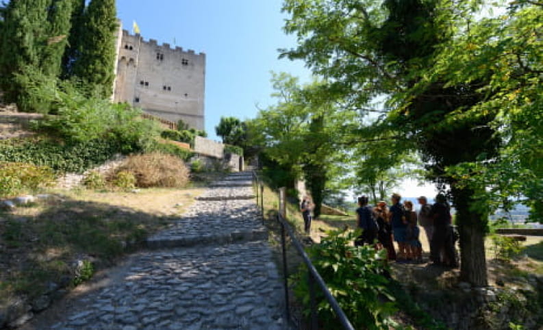Jardins de la tour de Crest