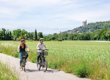 Vallée de la Drôme à vélo - Crest