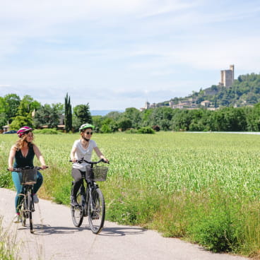 Vallée de la Drôme à vélo - Crest