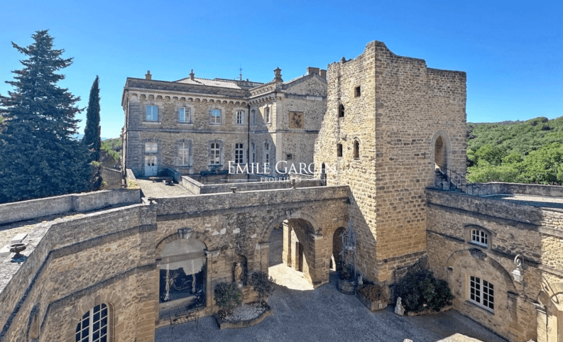 À VENDRE : château de 3000 m² avec parc clos de 10 ha